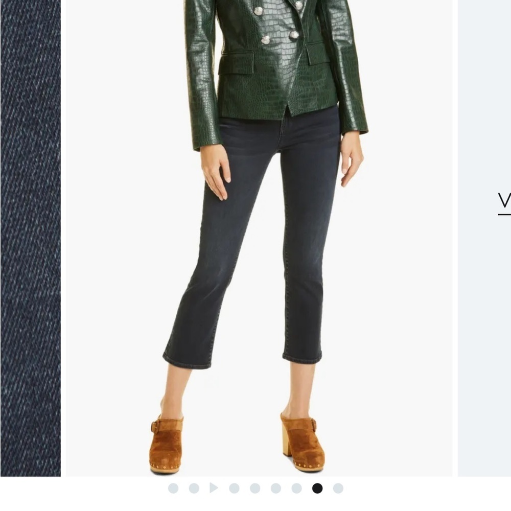 Veronica Beard High Rise Dark Blue Jeans